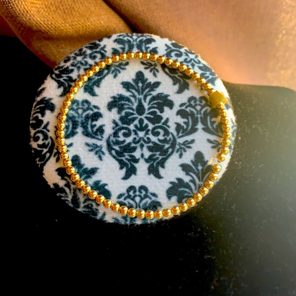 Brazalete Gollfilled beads